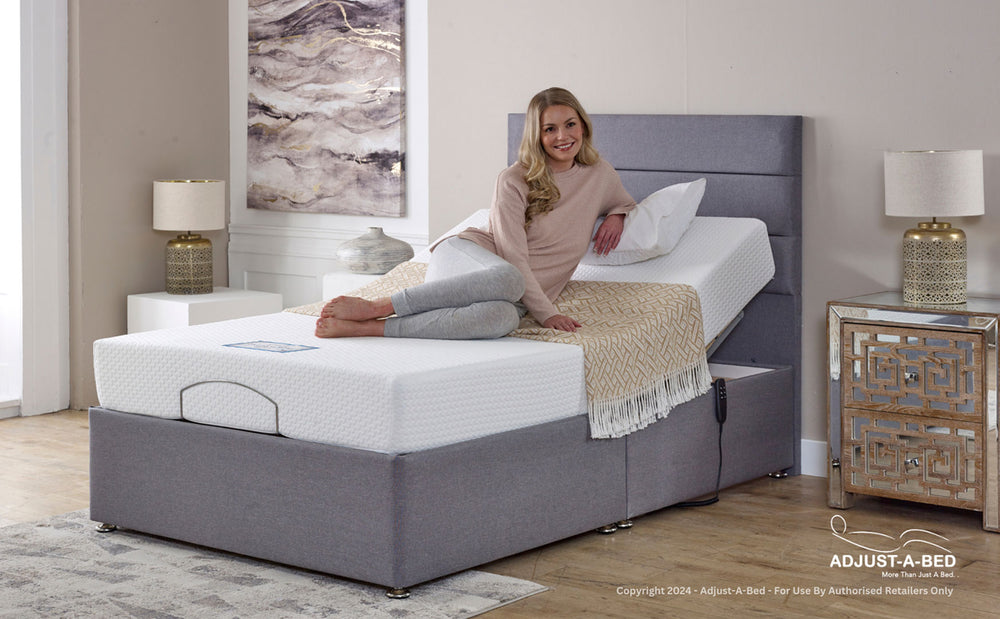 Backcare Firm Electric Adjustable Bed Set